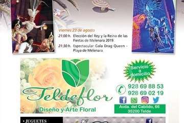 Programa de las fiestas de Melenara 2019 (Foto TA)